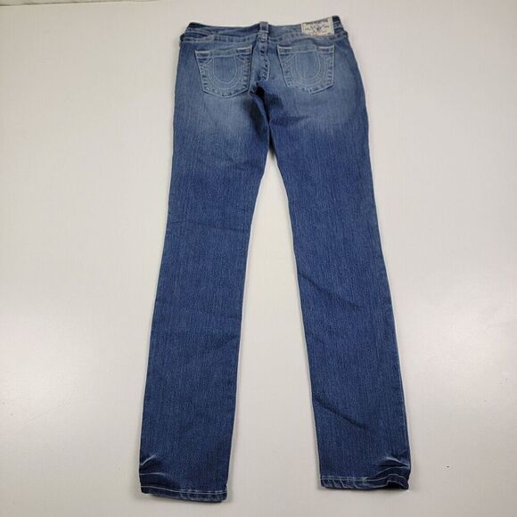 True Religion Disco Julie Light Wash Jeans Size‎ 26 26x32 - Picture 8 of 11